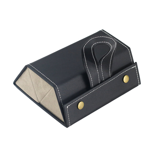 Lisslune | Folding Leather Travel Eyeglasses Organizer