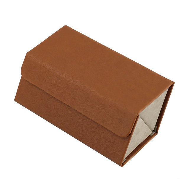 Lisslune | Folding Leather Travel Eyeglasses Organizer