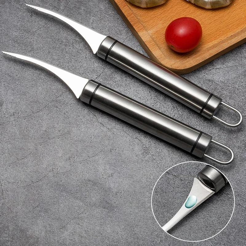 Lisslune | Shrimp Cleaner Stainless Steel Cutter