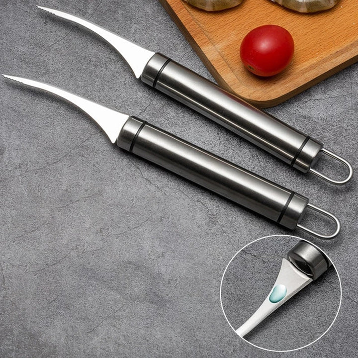 Lisslune | Shrimp Cleaner Stainless Steel Cutter