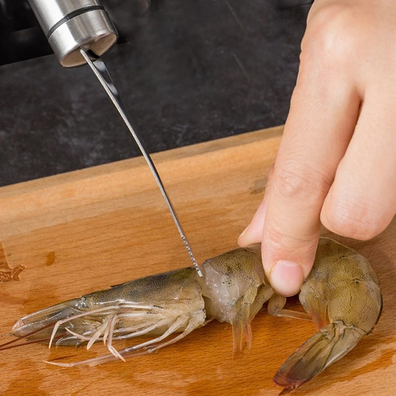 Lisslune | Shrimp Cleaner Stainless Steel Cutter
