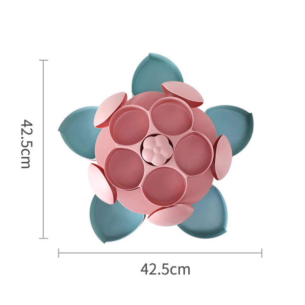 Lisslune | Two-Layer Rotating Flower Candy Snack Box