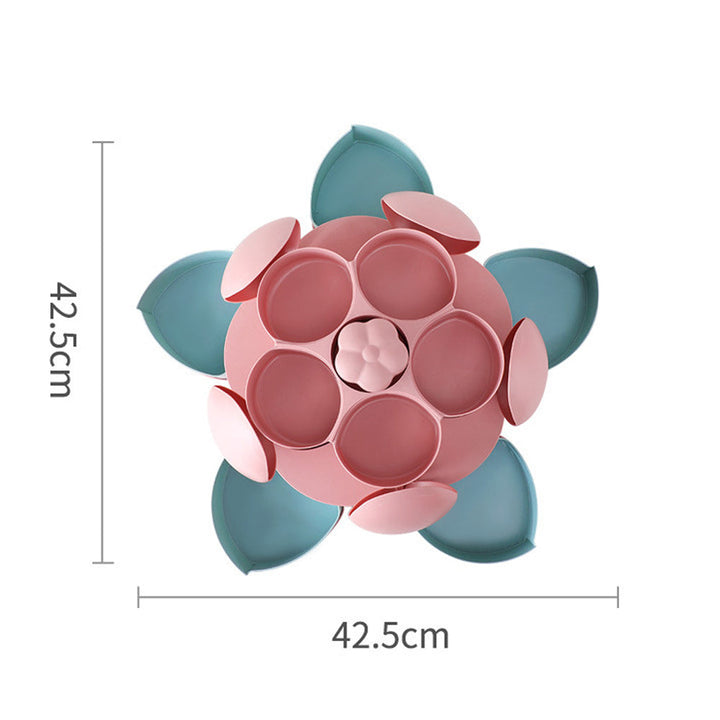 Lisslune | Two-Layer Rotating Flower Candy Snack Box