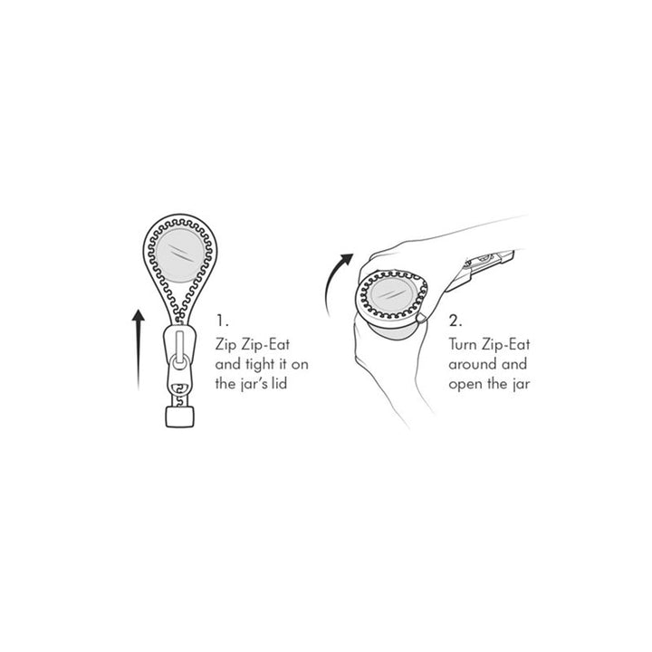 Lisslune | Zipper Silicone Bottle Opener
