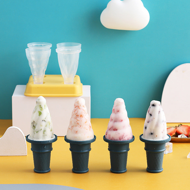 Lisslune | Reusable Ice Cream Popsicle Mold Pack