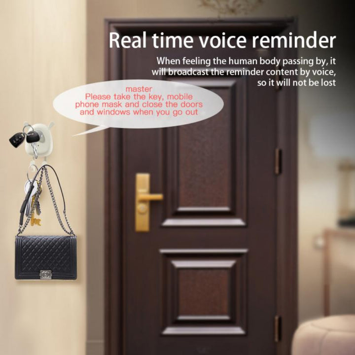 Lisslune | Cartoon Elf Sensor Voice Reminder Key Hook