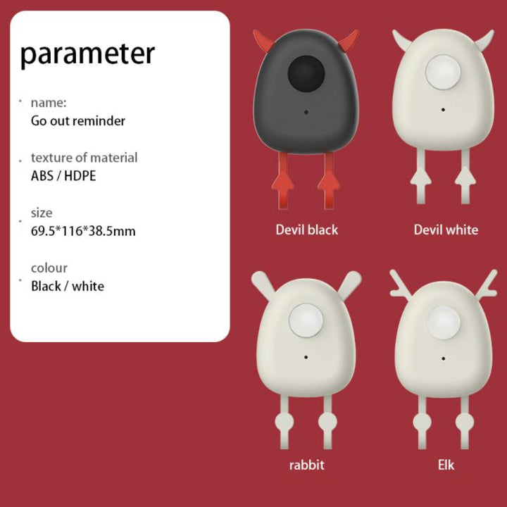 Lisslune | Cartoon Elf Sensor Voice Reminder Key Hook