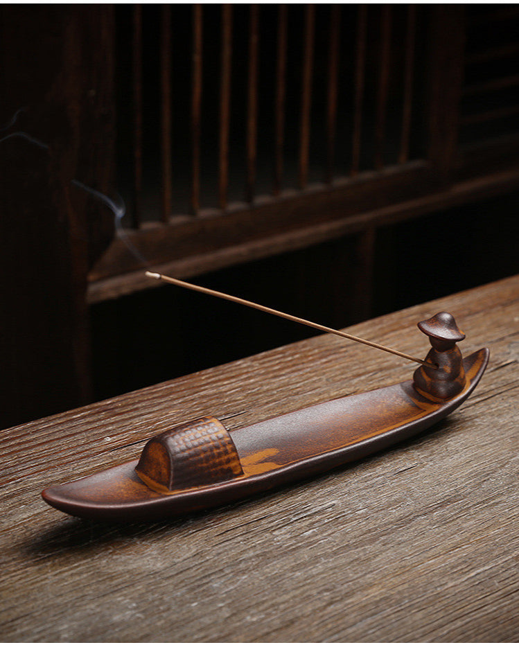 Lisslune | Wooden Zen Incense Holder