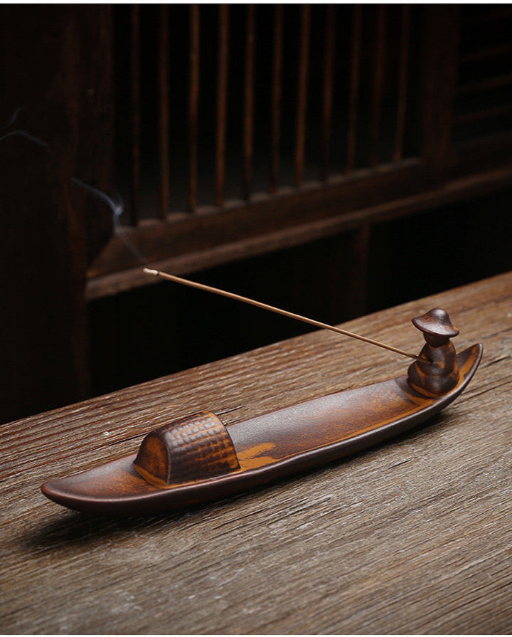 Lisslune | Wooden Zen Incense Holder