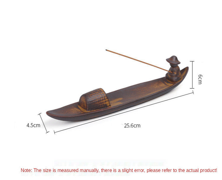Lisslune | Wooden Zen Incense Holder