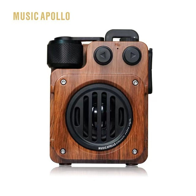 Lisslune | American Style Retro Bluetooth Radio Speaker