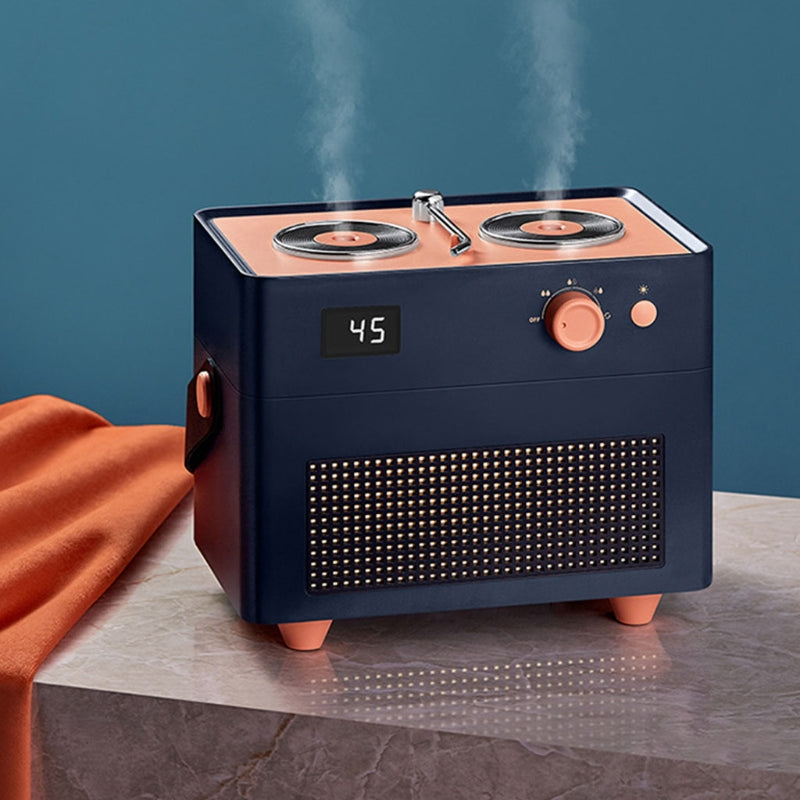 Lisslune | Retro Record Player Lamp Humidifier