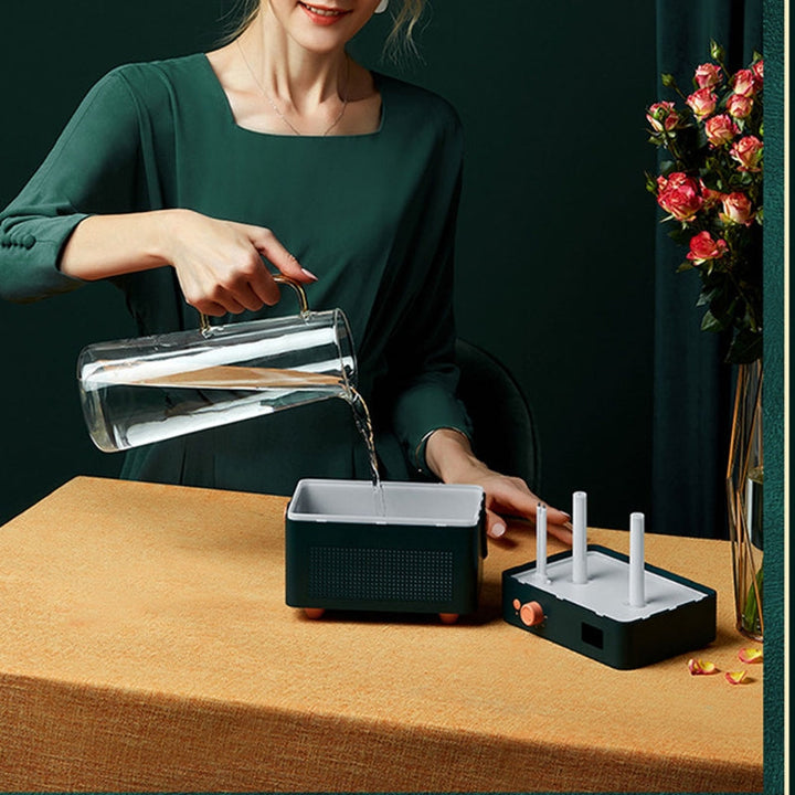 Lisslune | Retro Record Player Lamp Humidifier