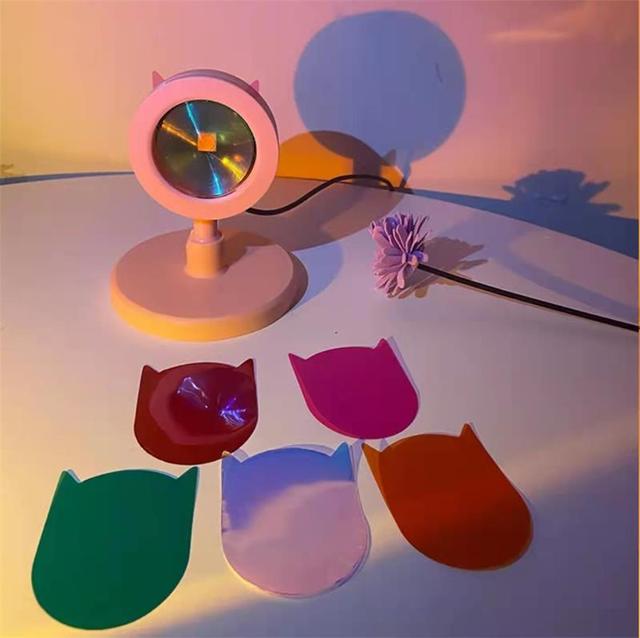 Lisslune | Cat Ears Desk Sunset Lamp