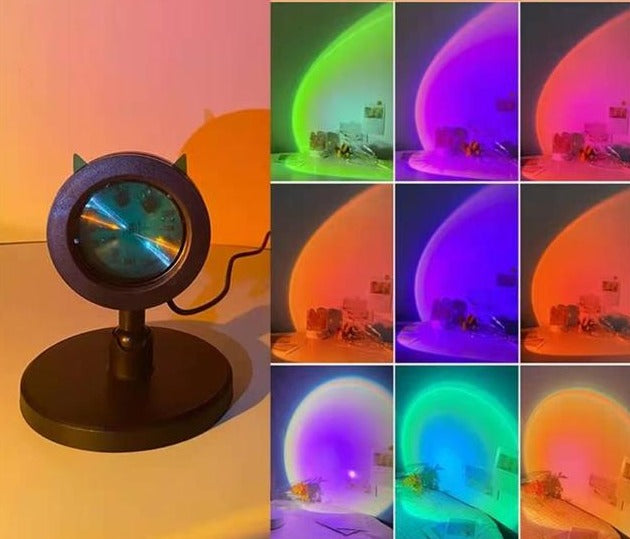 Lisslune | Cat Ears Desk Sunset Lamp