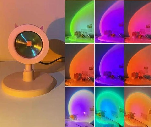 Lisslune | Cat Ears Desk Sunset Lamp