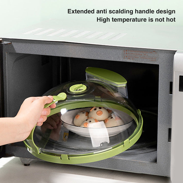 Lisslune | Adjustable Vent Transparent Microwave Cover Lid