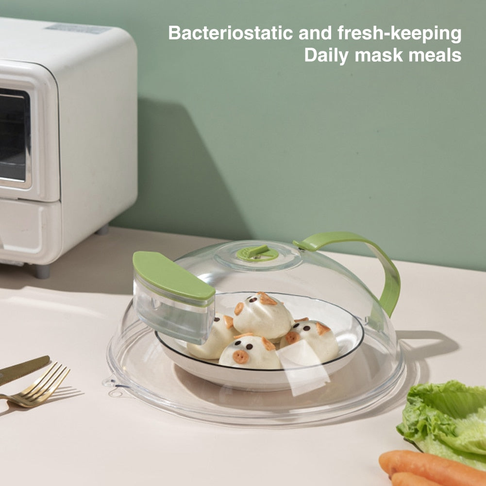 Lisslune | Adjustable Vent Transparent Microwave Cover Lid