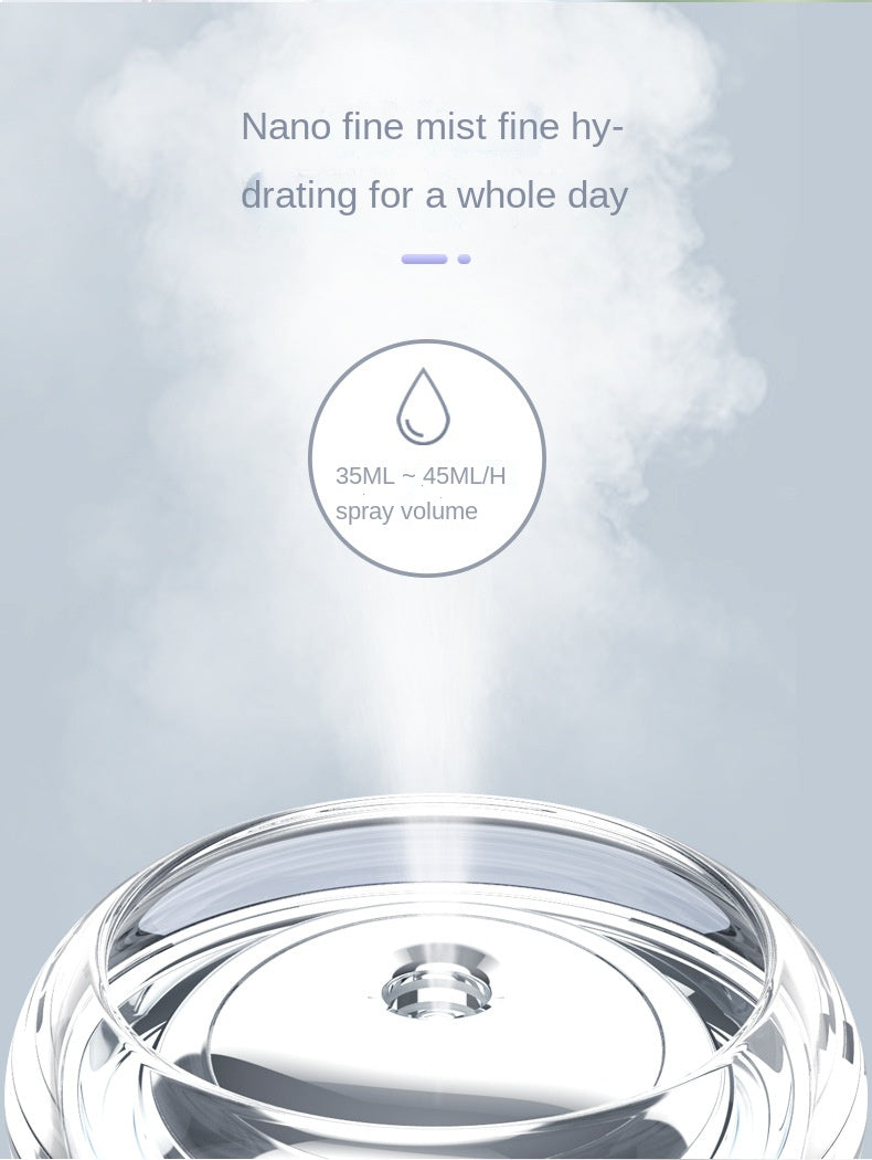 Lisslune | Mini Air Humidifier Wireless Phone Charger