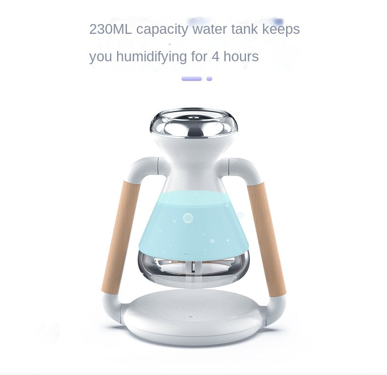 Lisslune | Mini Air Humidifier Wireless Phone Charger