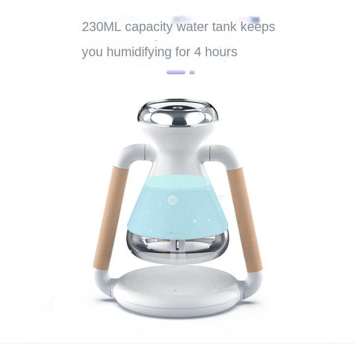 Lisslune | Mini Air Humidifier Wireless Phone Charger