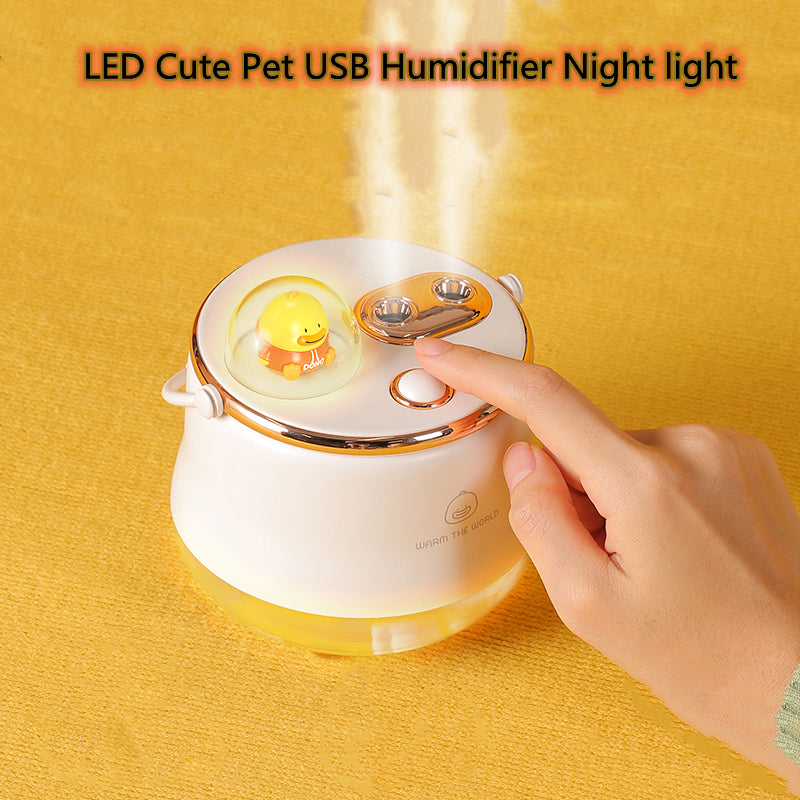 Lisslune | LED Cute Pet USB Aromatherapy Humidifier