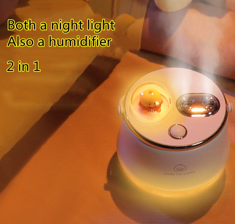 Lisslune | LED Cute Pet USB Aromatherapy Humidifier