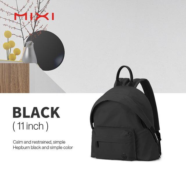 Lisslune | Stylish Pressed Nylon Travel Backpack: Your Chic Adventure Essence