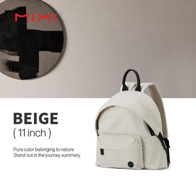 Lisslune | Stylish Pressed Nylon Travel Backpack: Your Chic Adventure Essence