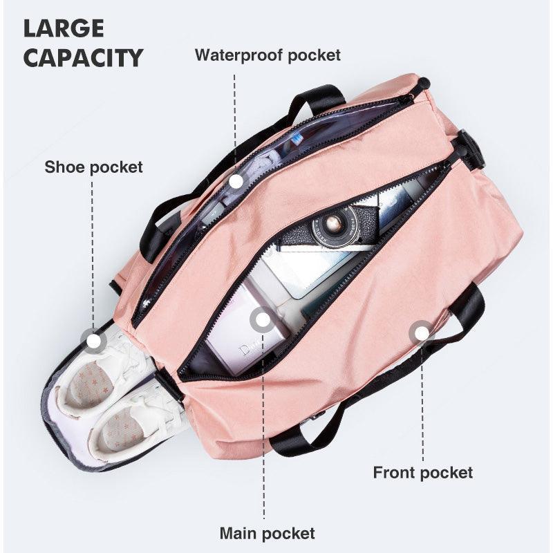 Lisslune | Adventure-ready sports duffel bag with separate shoe compartment - The perfect gear for active travelers