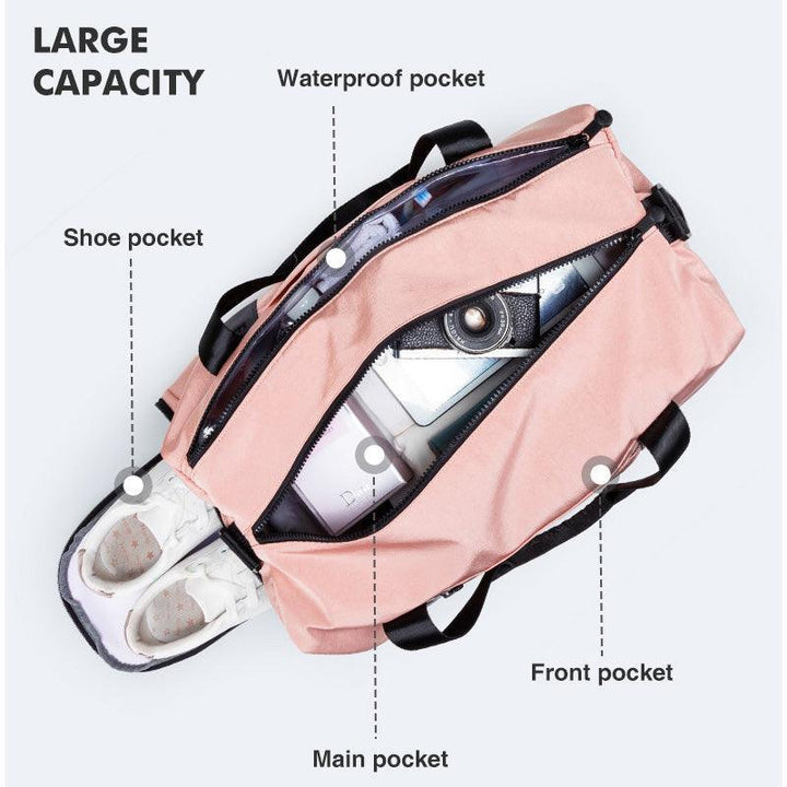 Lisslune | Adventure-ready sports duffel bag with separate shoe compartment - The perfect gear for active travelers