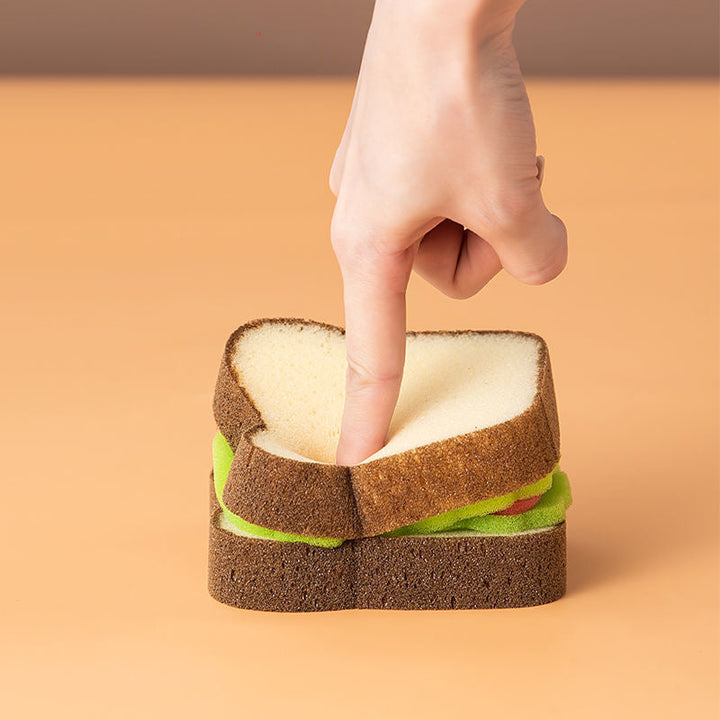 Lisslune | Bread Shape Dishwashing Sponge