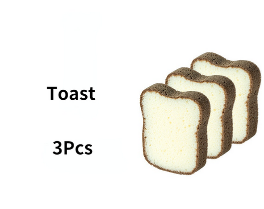 Lisslune | Bread Shape Dishwashing Sponge