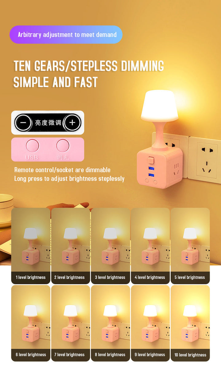 Lisslune | Remote Control Luminous Night Light