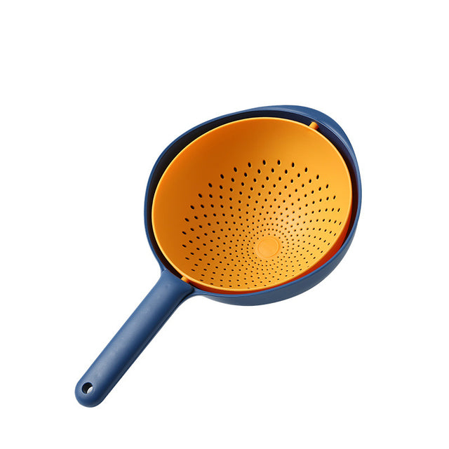 Lisslune | 360 Double-layer Rotatable Multifunctional Drain Basket