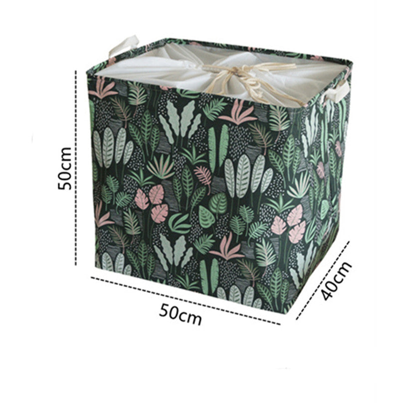 Lisslune | Large Capacity Cotton Foldable Laundry Basket