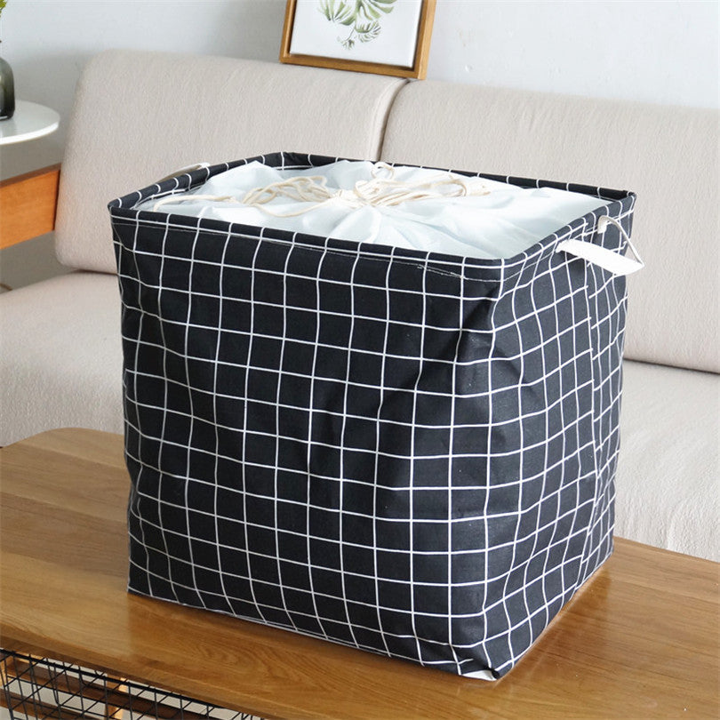 Lisslune | Large Capacity Cotton Foldable Laundry Basket