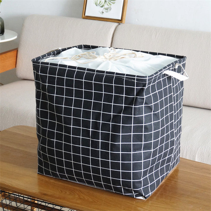 Lisslune | Large Capacity Cotton Foldable Laundry Basket