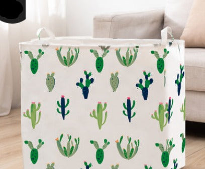 Lisslune | Large Capacity Cotton Foldable Laundry Basket