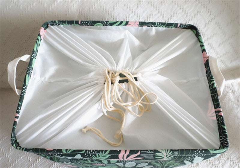 Lisslune | Large Capacity Cotton Foldable Laundry Basket