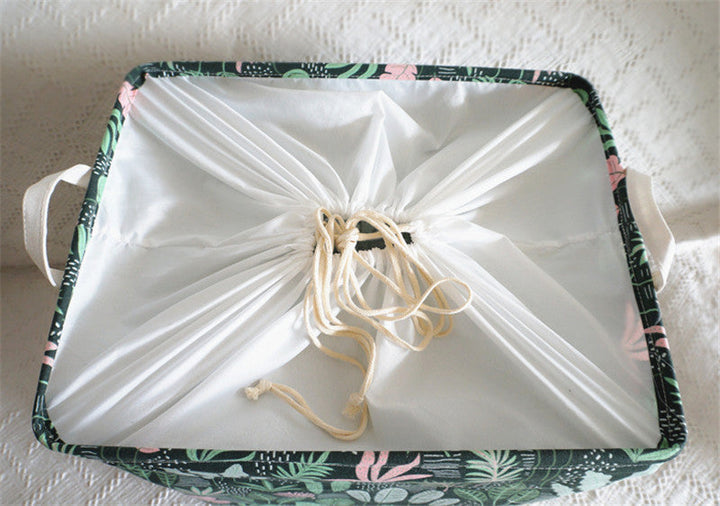 Lisslune | Large Capacity Cotton Foldable Laundry Basket