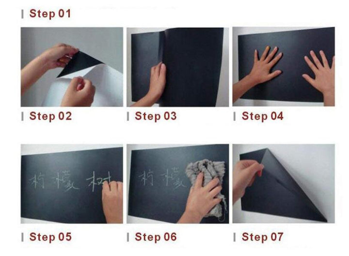 Lisslune | Self Adhesive Removable Blackboard Sticker