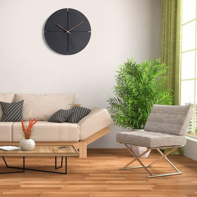 Lisslune | Elegant Nordic Minimalist Wooden Wall Clock