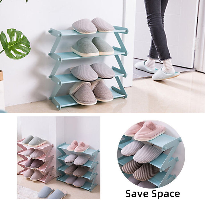 Lisslune | Minimal Z Adjustable Desk Organizer and Shoe Rack