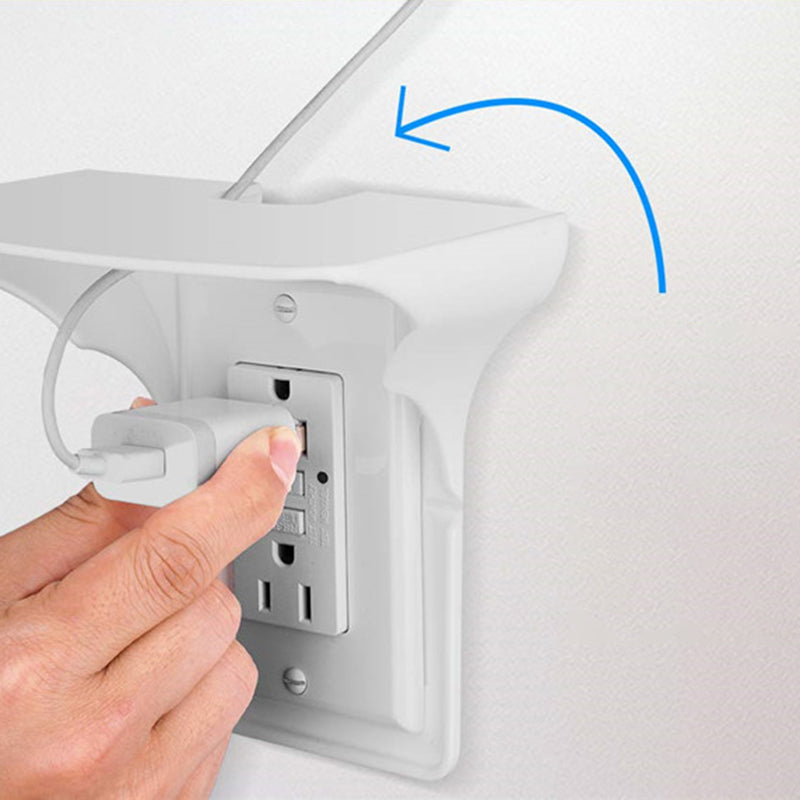Lisslune | Home Wall Socket Shelf Organizer Rack