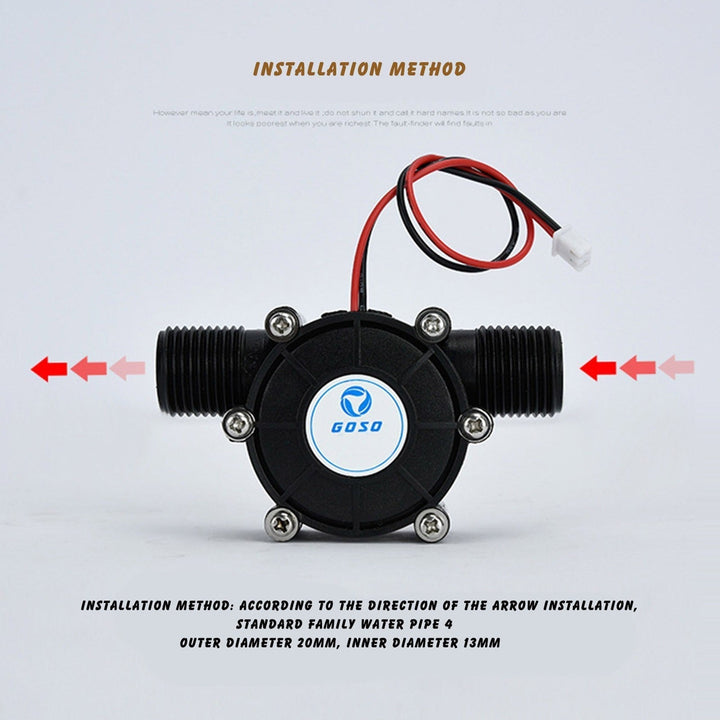 Lisslune | Micro-hydro Water Flow Power Generator
