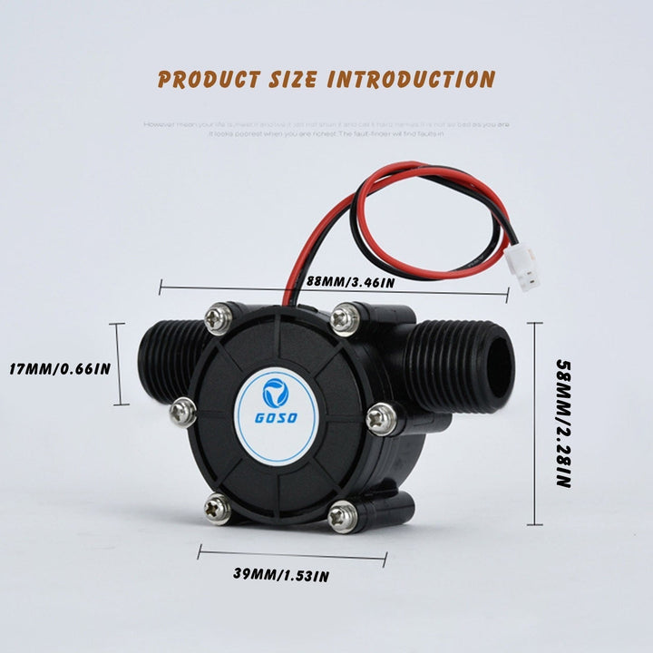 Lisslune | Micro-hydro Water Flow Power Generator