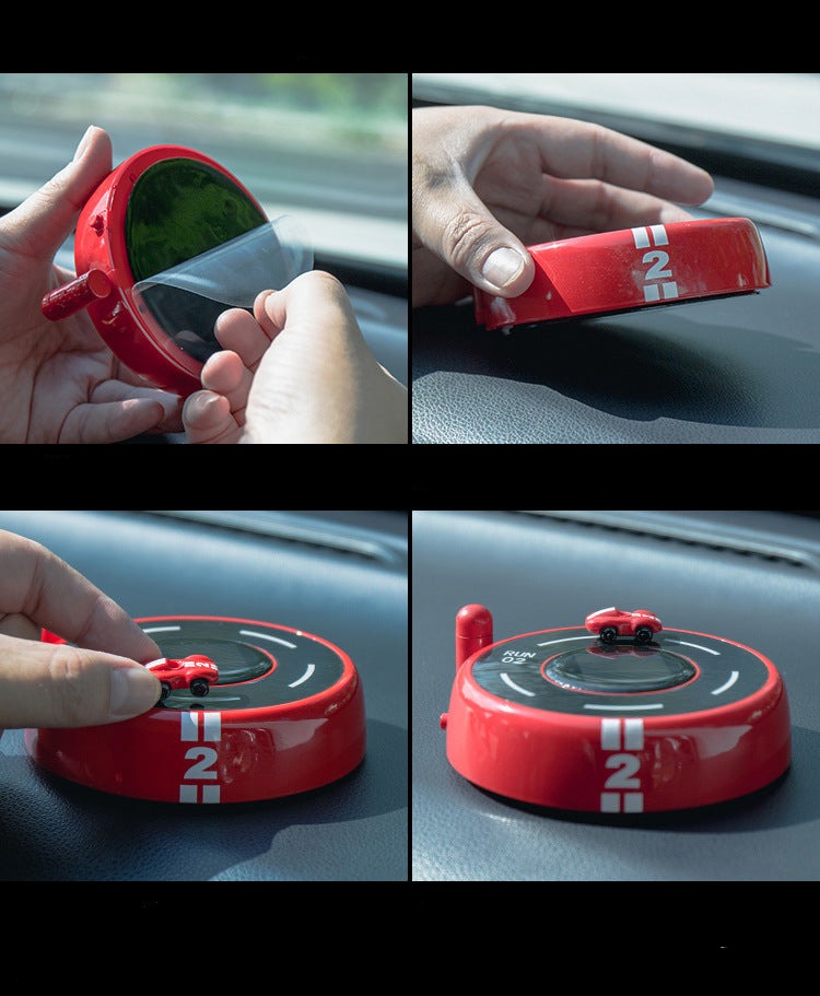 Lisslune | Rotating Race Solar Car Air Purifier