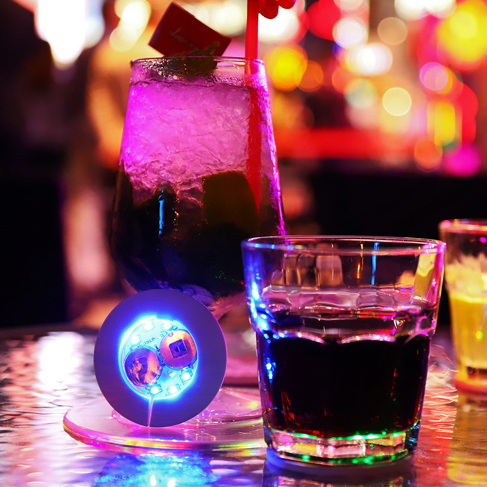 Lisslune | Bottle Light Up Sticky Party Coasters
