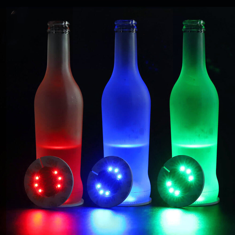 Lisslune | Bottle Light Up Sticky Party Coasters